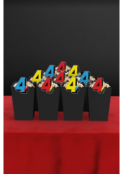 Süper Kahraman Temalı 4 Yaş 10'lu Mısır Kutusu