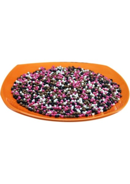 Renkli Sütlü Granül Çikolata 180 Gr, Pasta Süsü, Tatlı Süsleme Malzemesi