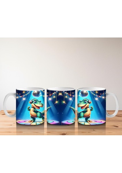 Çocuklara Sütü Sevdiren Disko Dinozor Kupa Bardak fırsatları