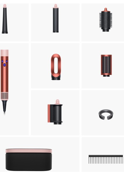 Saç Şekillendirme ve Kurutma Seti, Strawberry Bronze, Pratik ve Şık Kullanım indirimleri