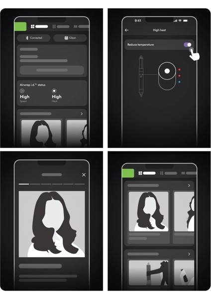 Saç Şekillendirme ve Kurutma Seti, Strawberry Bronze, Pratik ve Şık Kullanım