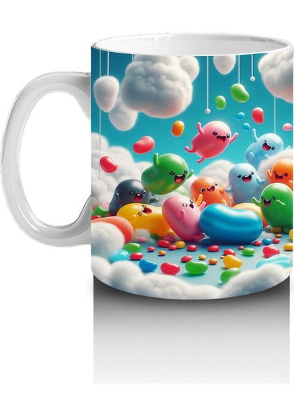 Çocuklara Sütü Sevdiren Şeker Bulut Festivali Kupa Bardak