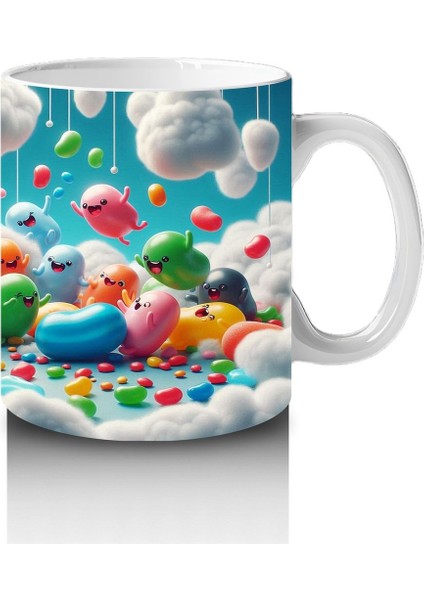 Çocuklara Sütü Sevdiren Şeker Bulut Festivali Kupa Bardak modelleri