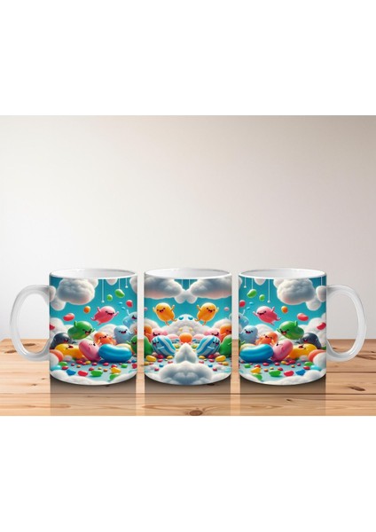 Çocuklara Sütü Sevdiren Şeker Bulut Festivali Kupa Bardak fırsatları