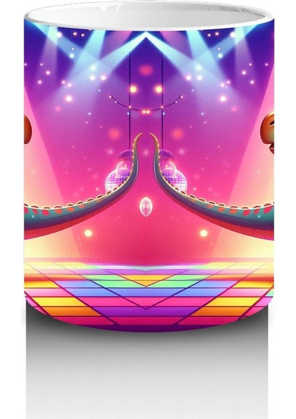 Çocuklara Sütü Sevdiren Disko Dans Eden Dinozorlar Kupa Bardak fiyatları