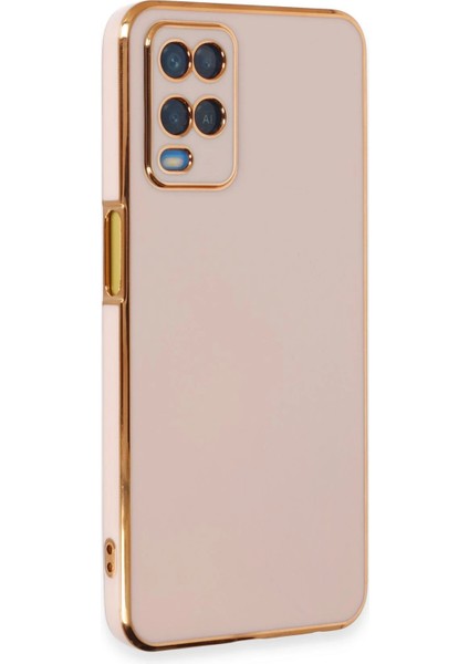 A54 4g Kılıf Volet Silikon - Pembe Arbkd