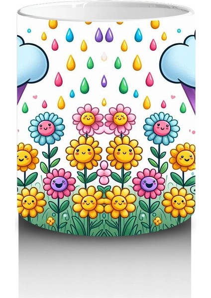 Çocuklara Sütü Sevdiren Gökyüzü Çiçek Yağmuru Kupa Bardak fiyatları