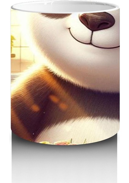 Çocuklara Sütü Sevdiren Pasta Keyfi Panda Kupa Bardak fiyatları