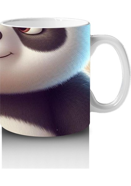 Çocuklara Sütü Sevdiren Pasta Keyfi Panda Kupa Bardak modelleri