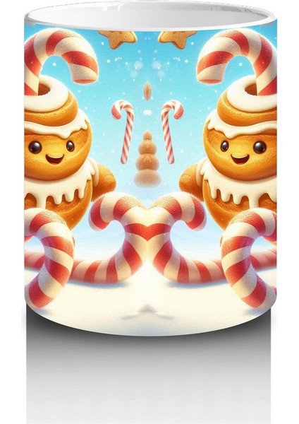 Çocuklara Sütü Sevdiren Kızaklı Kurabiye Neşesi Kupa Bardak fiyatları