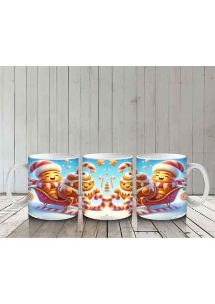 Çocuklara Sütü Sevdiren Kızaklı Kurabiye Neşesi Kupa Bardak indirimleri