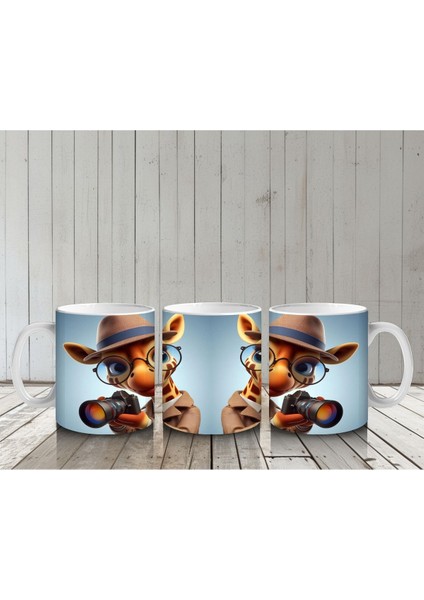 Çocuklara Sütü Sevdiren Dedektif Zürafa Kupa Bardak indirimleri