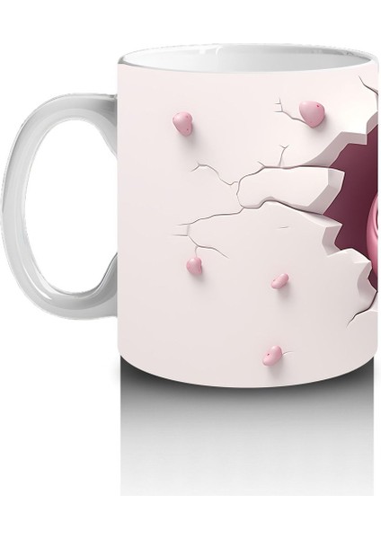 Çocuklara Sütü Sevdiren Şaşkın Bebek Arkadaş Kupa Bardak