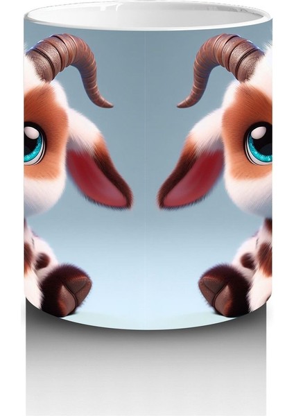 Çocuklara Sütü Sevdiren Neşeli Dağ Keçisi Kupa Bardak fiyatları