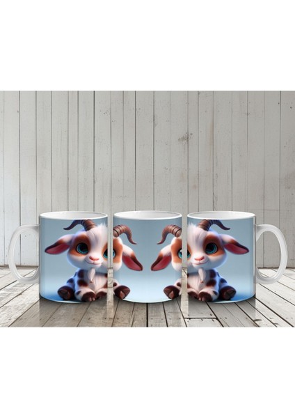 Çocuklara Sütü Sevdiren Neşeli Dağ Keçisi Kupa Bardak indirimleri