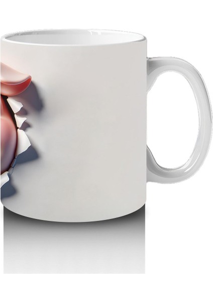 Çocuklara Sütü Sevdiren Patlayan Sevimli Domuz Kupa Bardak modelleri