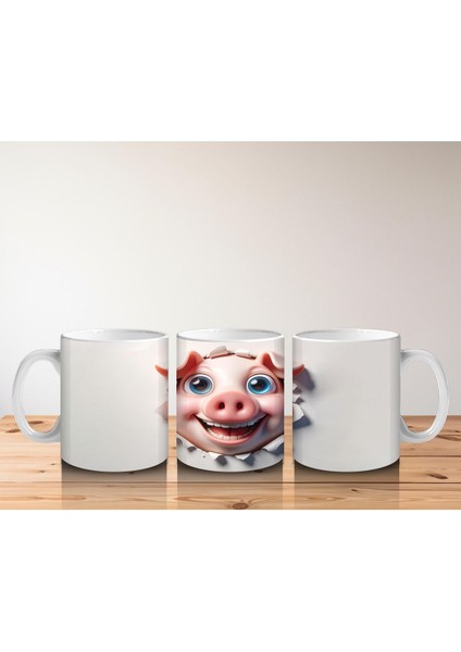 Çocuklara Sütü Sevdiren Patlayan Sevimli Domuz Kupa Bardak fırsatları