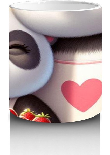 Çocuklara Sütü Sevdiren Pasta Yapan Panda Kupa Bardak fiyatları