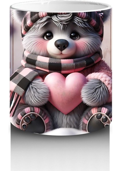 Çocuklara Sütü Sevdiren Hediye Dolu Ayıcık Kupa Bardak fiyatları