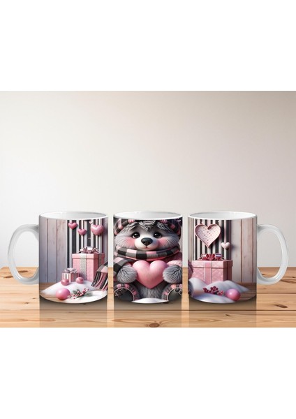 Çocuklara Sütü Sevdiren Hediye Dolu Ayıcık Kupa Bardak fırsatları