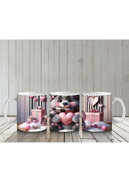 Çocuklara Sütü Sevdiren Hediye Dolu Ayıcık Kupa Bardak indirimleri