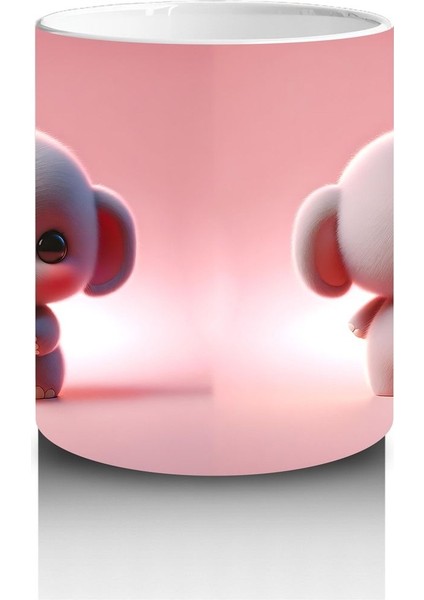 Çocuklara Sütü Sevdiren Kalp Tutan Minik Fil Kupa Bardak fiyatları