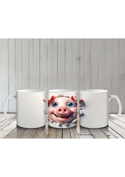Çocuklara Sütü Sevdiren Patlayan Sevimli Domuz Kupa Bardak indirimleri