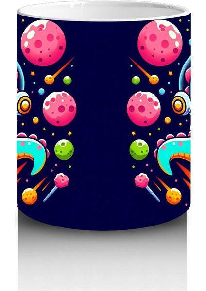 Çocuklara Sütü Sevdiren Uzay Keşif Kedisi Kupa Bardak fiyatları