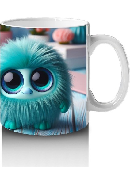 Çocuklara Sütü Sevdiren Tüylü Peluş Top Kupa Bardak modelleri