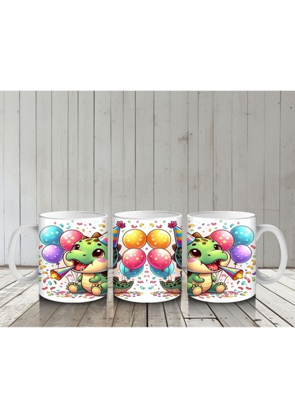 Çocuklara Sütü Sevdiren Parti Dinozoru Şenliği Kupa Bardak indirimleri