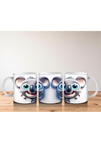 Çocuklara Sütü Sevdiren Şirin Koala Kupa Bardak fırsatları