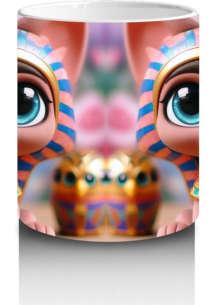 Çocuklara Sütü Sevdiren Mısır Prenses Kedisi Kupa Bardak fiyatları