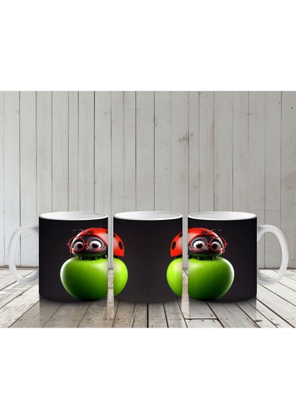 Çocuklara Sütü Sevdiren Uğur Böceği Elma Kupa Bardak indirimleri