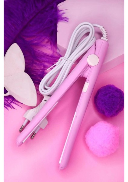 Hızlı Isınan Mini Seyahat Saç Düzleştirici, Güvenli ve Dayanıklı Beyaz Renk fırsatları