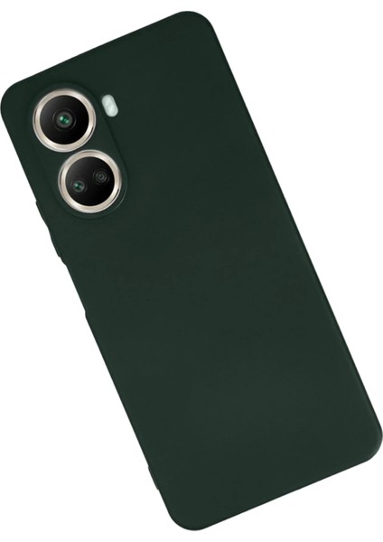 Huawei Nova 10 Se Kılıf First Silikon - Koyu Yeşil Arbkd modelleri