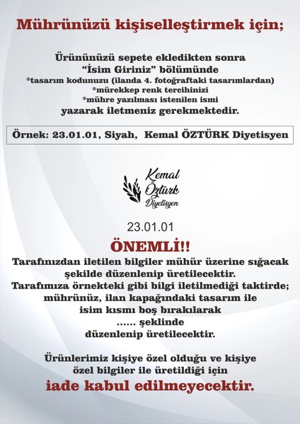 Özel Aslan Tasarımlı Isim Mührü, Isim Ünvan Kaşesi, Kişiye Özel Tasarım Hediye, Hediyelik fiyatları