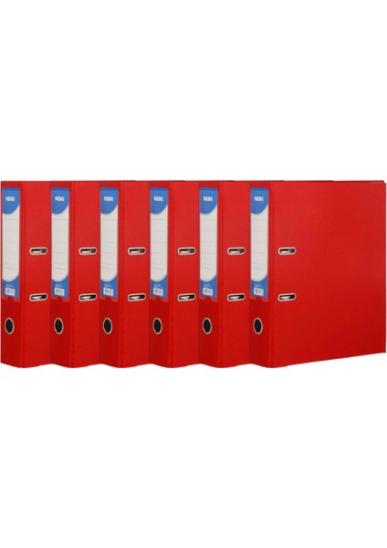 Klasör Geniş Kırmızı 6 Adet