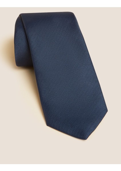 Regular Fit Dokulu Kravat