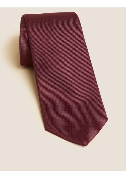Regular Fit Dokulu Kravat