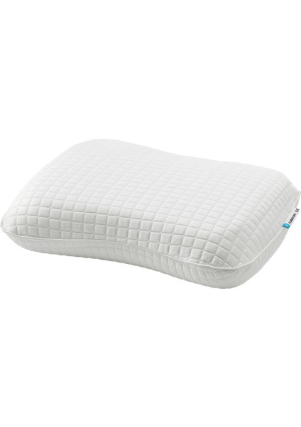 Klubbsporre Ergonomik Yastık 44X56 cm Beyaz Ortopedik Uyku Yastığı Konforlu Destekleyici Boyun Sağlığı