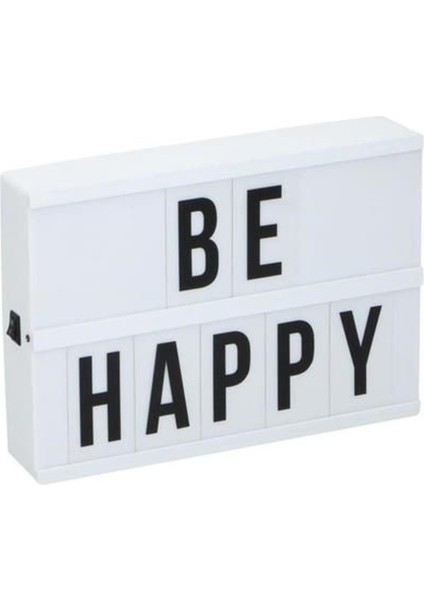 Sinematik Lightbox Dekorasyon Aydınlatma Aksesuarları (A5 Boyut)-Findit indirimleri