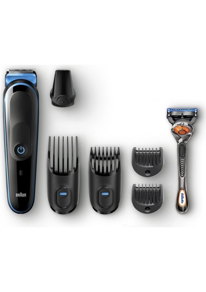 Şık Erkek Bakım Seti Kablosuz 8in1 Islak & Kuru Paketi