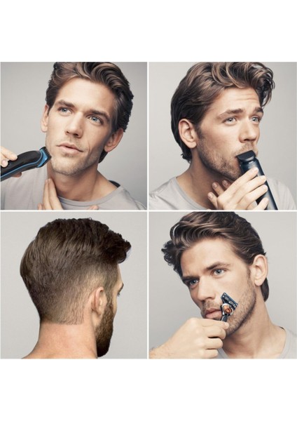 Şık Erkek Bakım Seti Kablosuz 8in1 Islak & Kuru Paketi fiyatları