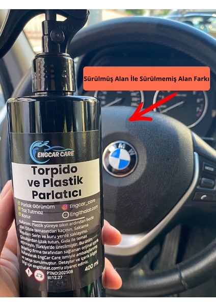 Torpido Parlatıcı Temizleyici Sprey Fresh Kokulu- Plastik ve Tampon Parlatıcı Yenileyici Süt 400ML modelleri