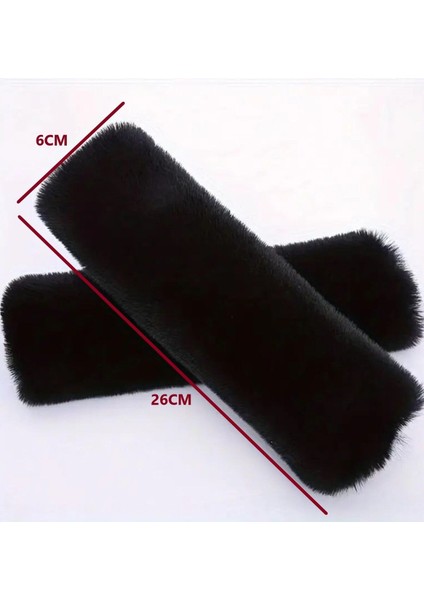 2'li Emniyet Kemer Kılıfı Pedi Siyah Pelüş Ekstra Yumuşak () fiyatları