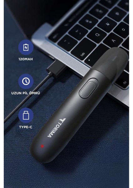 Elektrikli Burun Kılı Kesme Aleti USB Şarjlı Siyah modelleri