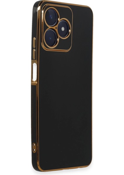 Realme C53 Kılıf Volet Silikon - Siyah Arbkd fiyatları