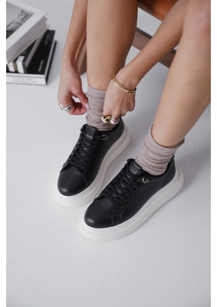 Freya Premium Siyah Kadın Sneaker fiyatları