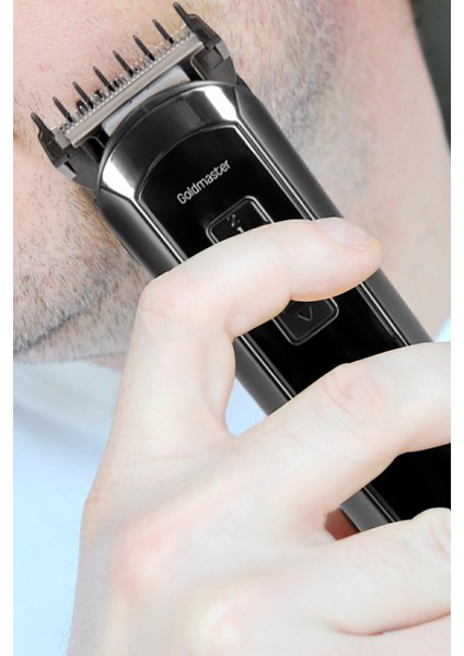 Çok Fonksiyonlu Erkek Bakım Seti Siyah Paslanmaz Çelik Kablosuz 10'lu Paket modelleri