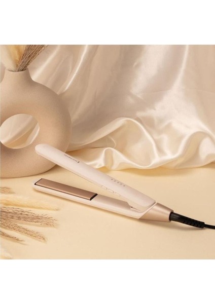 S4740 Shea Yağlı Seramik Kaplamalı Saç Düzleştirici, Yumuşak ve Parlak Saçlar Için modelleri